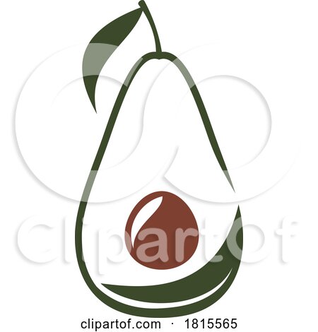 Avocado Clipart by Vector Tradition SM