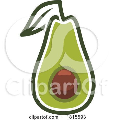 Avocado Clipart by Vector Tradition SM