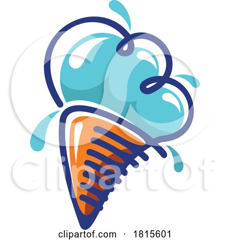 Ice Cream Logo Clipart by Vector Tradition SM