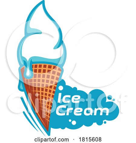 Ice Cream Logo Clipart by Vector Tradition SM