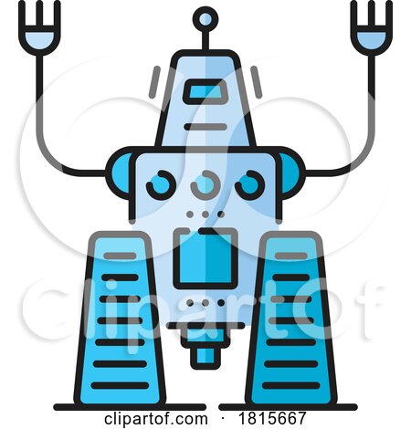 Robot Clipart by Vector Tradition SM