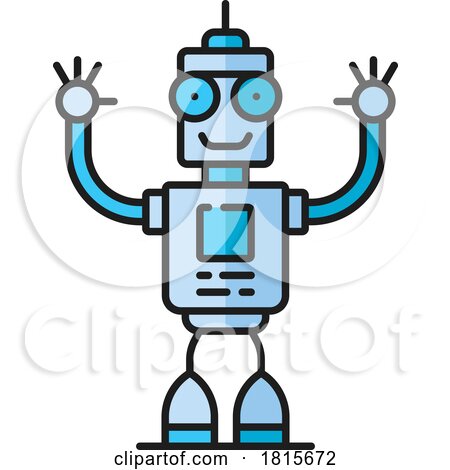 Robot Clipart by Vector Tradition SM