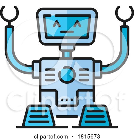 Robot Clipart by Vector Tradition SM