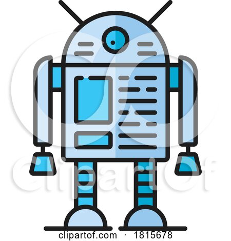 Robot Clipart by Vector Tradition SM