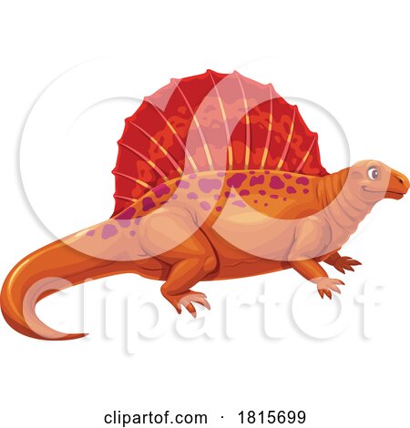 Edaphosaurus Dinosaur Clipart by Vector Tradition SM