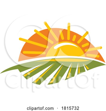 Farm Land Crop Clipart by Vector Tradition SM