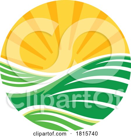 Agricultural Logo Clipart by Vector Tradition SM