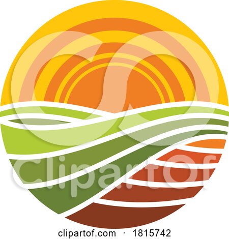 Agricultural Logo Clipart by Vector Tradition SM