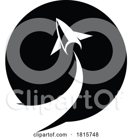 Rocket Logo Clipart by Vector Tradition SM