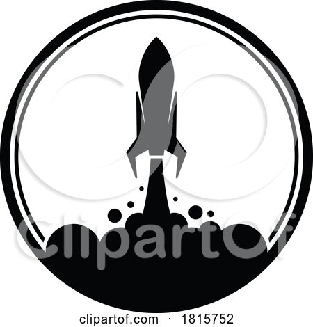 Rocket Logo Clipart by Vector Tradition SM