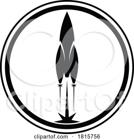 Rocket Launch Clipart by Vector Tradition SM