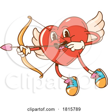 Love Heart Mascot Clipart by Vector Tradition SM