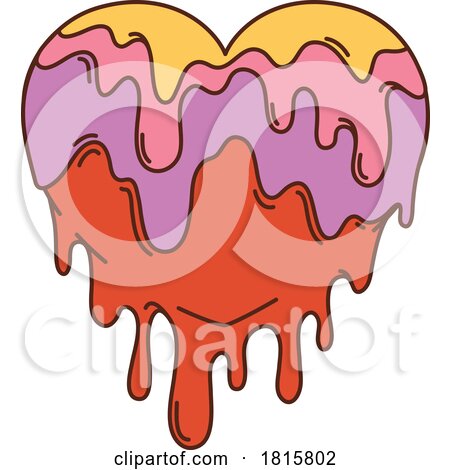 Melting Heart Clipart by Vector Tradition SM