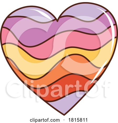 Love Heart Clipart by Vector Tradition SM