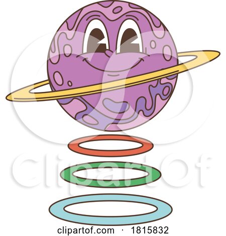 Planet Mascot Clipart by Vector Tradition SM