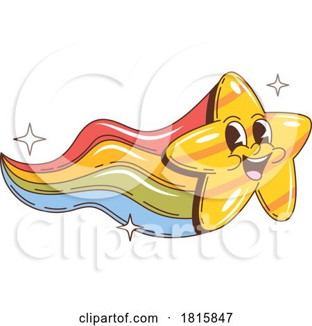 Star Mascot Clipart by Vector Tradition SM