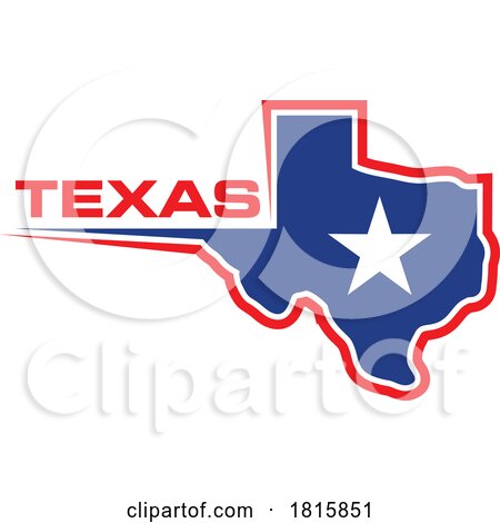 Texas State Logo Clipart by Vector Tradition SM