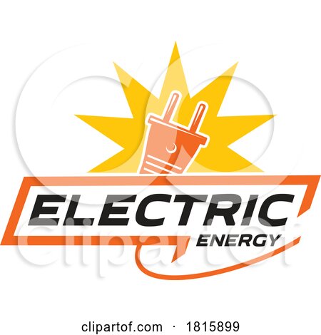 Electricity Logo Clipart by Vector Tradition SM