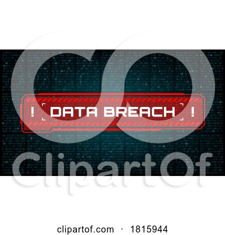 Data Breach Warning Clipart by Vector Tradition SM