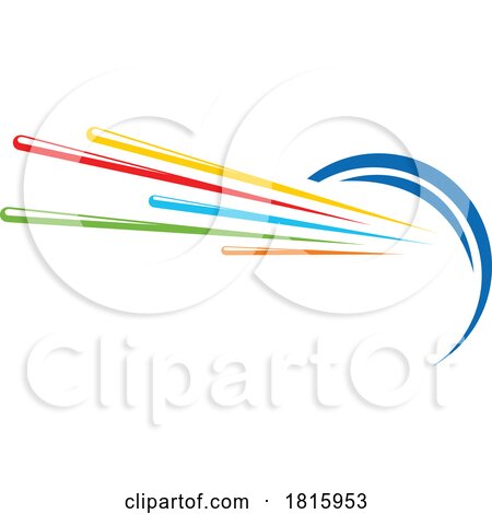 Fiber Optic Cable Logo Clipart by Vector Tradition SM