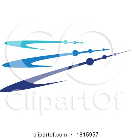 Fiber Optic Cable Logo Clipart by Vector Tradition SM