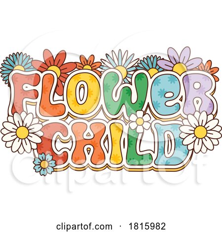 Flower Child Clipart by Vector Tradition SM