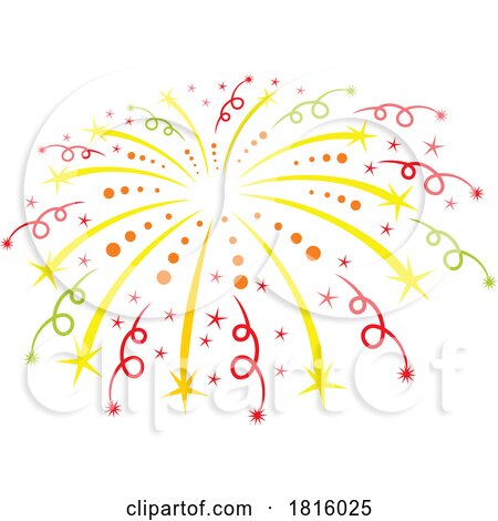 Fireworks Clipart by Vector Tradition SM