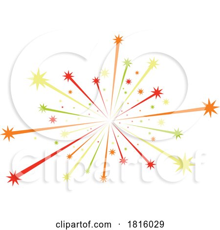 Fireworks Logo Clipart by Vector Tradition SM