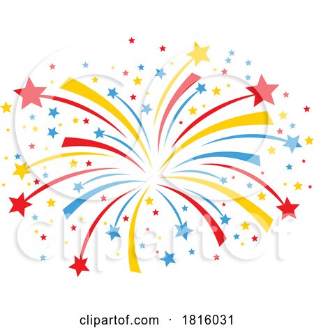 Fireworks Logo Clipart by Vector Tradition SM