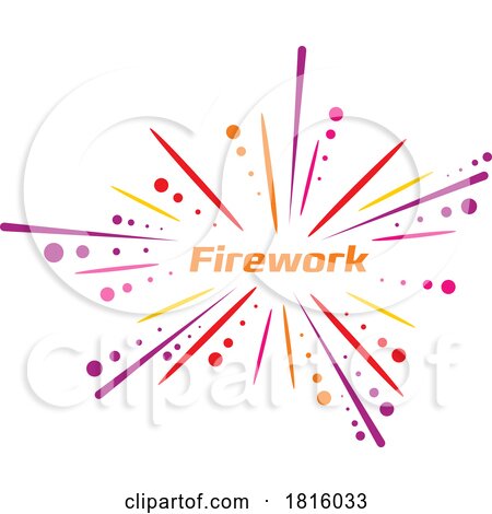 Fireworks Logo Clipart by Vector Tradition SM