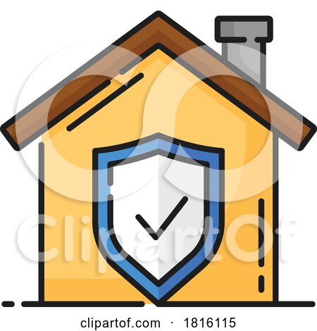 Home Insurance Icon Clipart by Vector Tradition SM