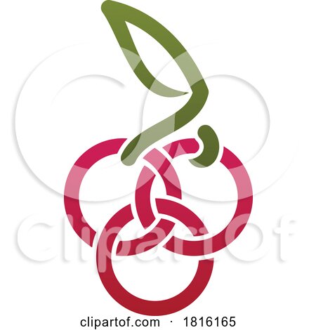 Red Wine Logo Clipart by Vector Tradition SM