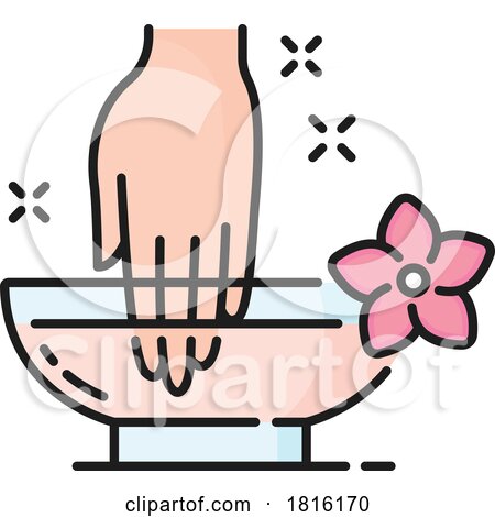 Manicure Beauty Icon Clipart by Vector Tradition SM