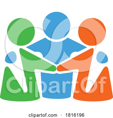 Supportive Group of People Clipart by Vector Tradition SM