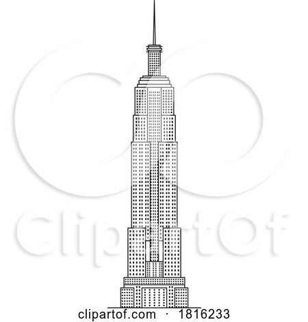 Empire State Building American Landmark by Lal Perera