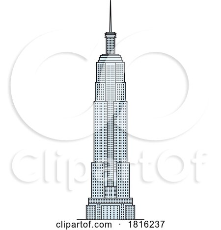 Empire State Building American Landmark by Lal Perera