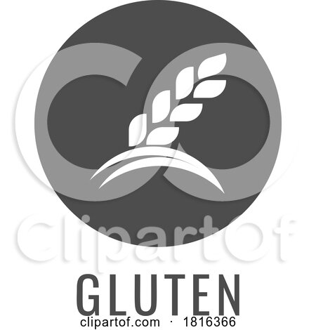 Wheat Plant Gluten Food Icon Concept by AtStockIllustration