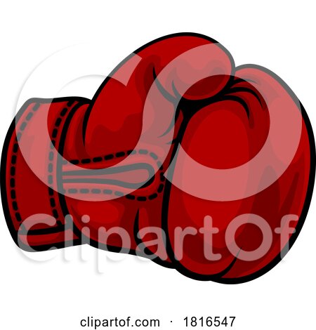 Boxing Glove Icon Illustration by AtStockIllustration