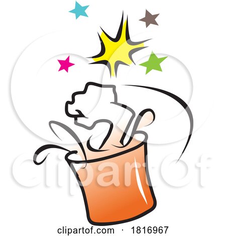 Cartoon Drink with a Punch Licensed Clipart by Johnny Sajem