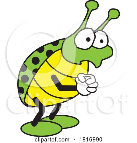 Cartoon Sorry to Bug You Bug Licensed Clipart by Johnny Sajem