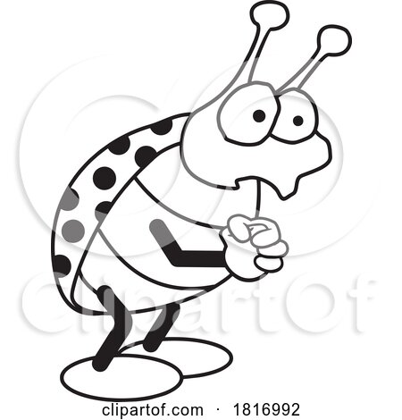 Cartoon Sorry to Bug You Bug Licensed Clipart by Johnny Sajem