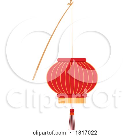 Cartoon Chinese Lantern Licensed Clipart by Hit Toon