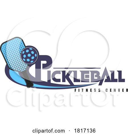 Cartoon Pickleball Design Licensed Clipart by Hit Toon