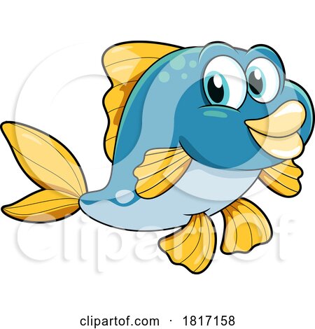 Cartoon Fish Licensed Clipart by Hit Toon