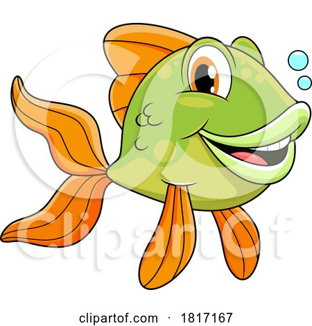 Cartoon Fish Licensed Clipart by Hit Toon