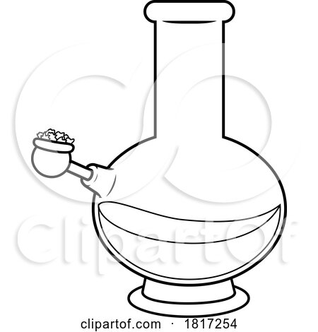 Cartoon Bong Licensed Clipart by Hit Toon