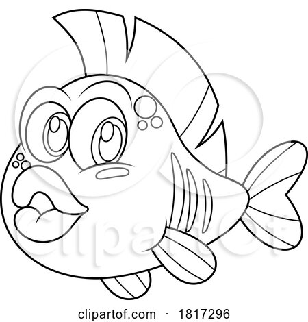 Cartoon Fish Licensed Clipart by Hit Toon