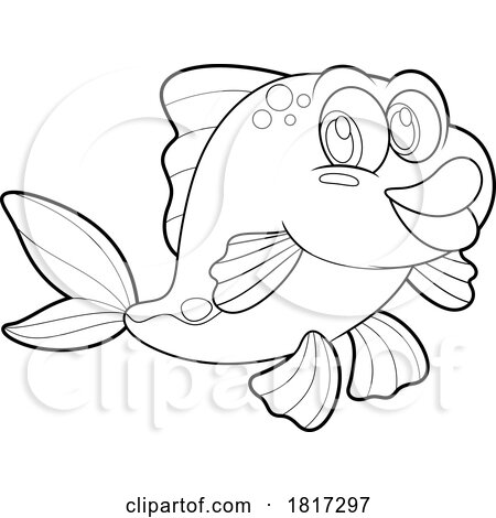 Cartoon Fish Licensed Clipart by Hit Toon