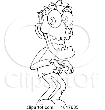 Zombie Licensed Clipart by Hit Toon