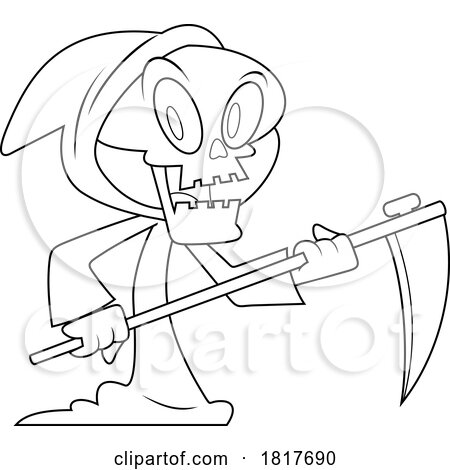 Grim Reaper Licensed Clipart by Hit Toon